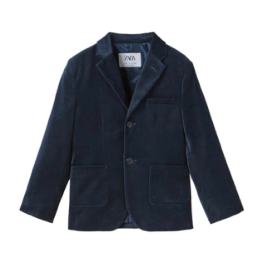 Navy blue boys blazer size 7